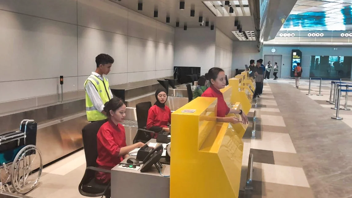 PT. Timor Nusa Dirgantara mendukung Persiapan Operasional Bandara Dhoho, Kediri