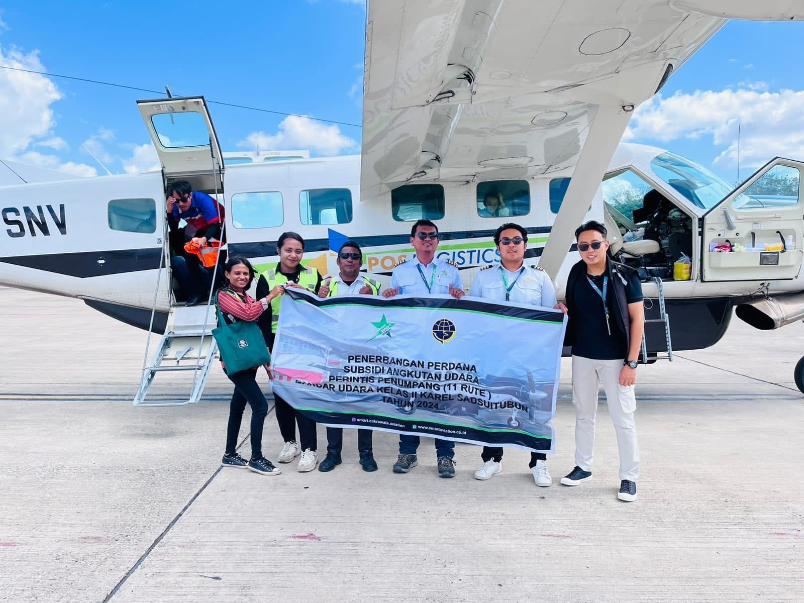 Smart Air Layani Penerbangan Perintis MALUKU - NTT