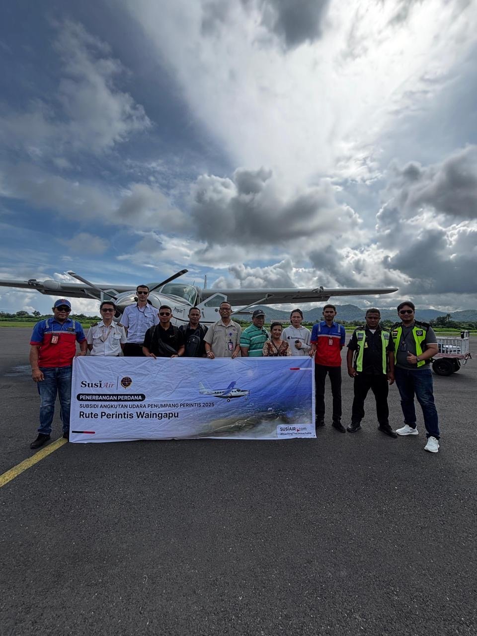 Susi Air Terbang Kembali di Labuan Bajo